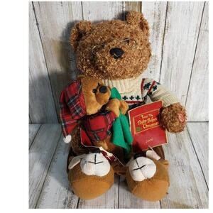 Avon Vintage 2006"Twas The Night Before Christmas"Speaking Father Reads To Cub